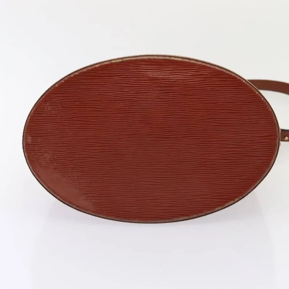 LOUIS VUITTON Epi Cluny Shoulder Bag Brown M52253